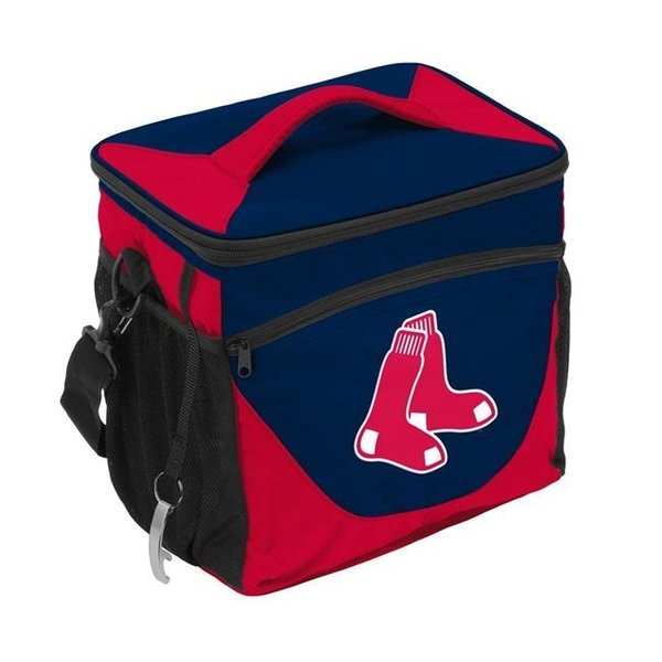 Logo Logo 629350563 MLB Boston Red Sox 24 Regular Can Cooler 629350563